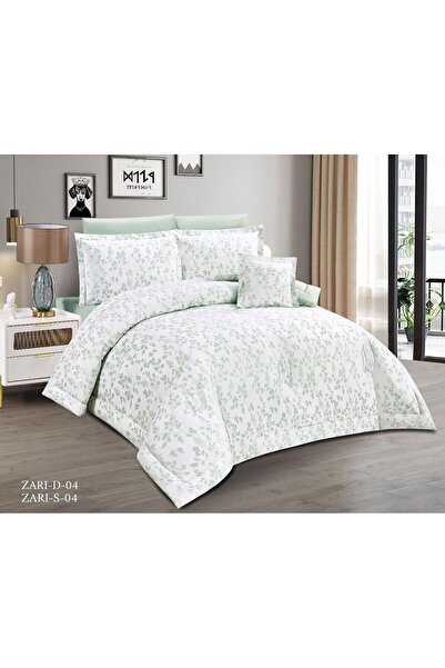 YONK Luxury Double Bedspread Bridal Dowry Bedspread 6 Pieces - 230*250 - Brid...