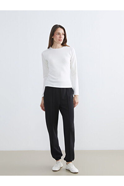 LC Waikiki Rmz Gi̇yi̇m Farkiyla Soft Touch Women's Jogger Sweatpants with Wai...