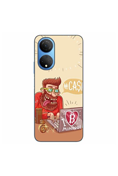 OEM Husa compatibila cu Honor X7 Silicon Gel Tpu Model BTC Mining