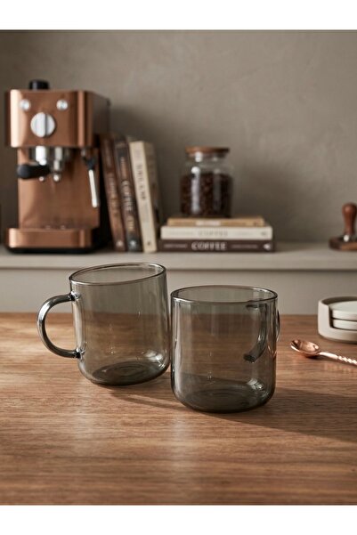 semu store 2’li Lüks cam çay kahve fincanı kupası