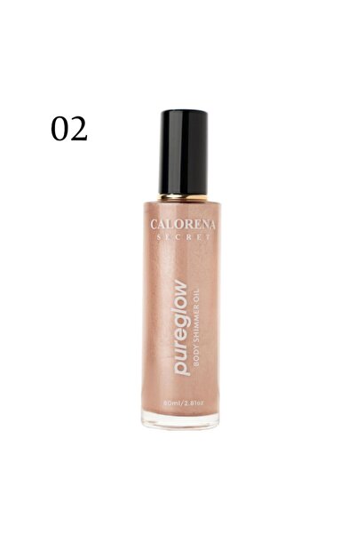 Calorena Secret Pureglow Body Shimmer Oil 80ML No.02
