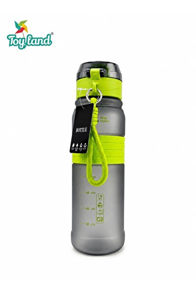 TOY LAND Portable Sports Water Bottle with Wrist Strap – Leakproof Reusable B...