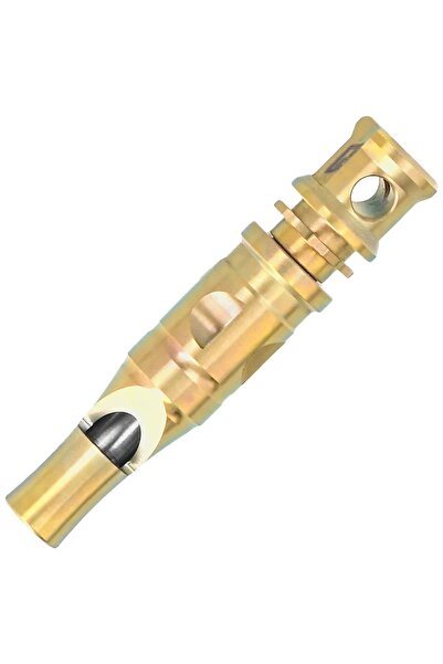 Bestechman Whistle | Altın Titanyum Sinyal Düdüğü | Zincirli - BM02C