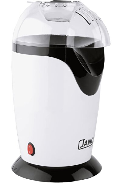 JANO 1200W Electric Popcorn Maker, White, E02301/W