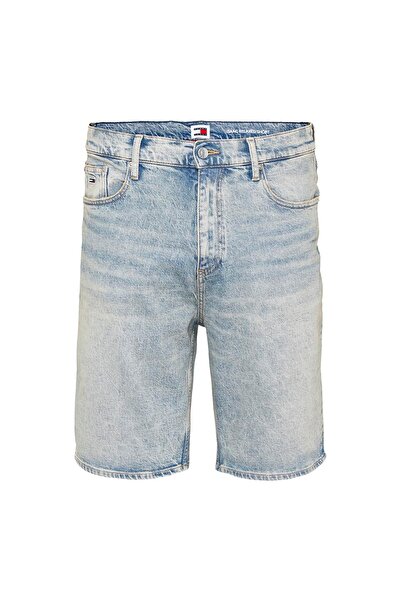 Tommy Hilfiger Șorturi de blugi relaxate pentru bărbați Isaac, cu aspect uzat...