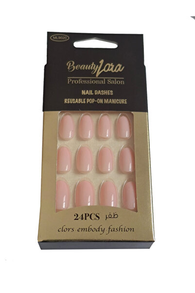 Beauty 24pcs Nail Dashes Reuseble Pop-On Maicure