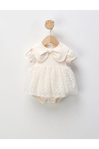 MiniKids Body style dress, Mareea, ivory model
