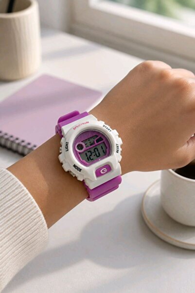 Monalisa Home Pink Digital Waterproof Wristwatch