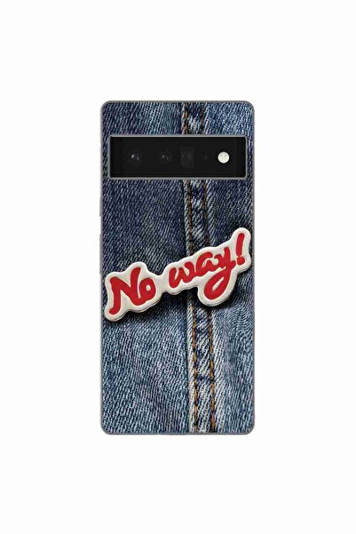 OEM Husa compatibila cu Google Pixel 6 Pro Silicon Gel Tpu Model No Way Jeans