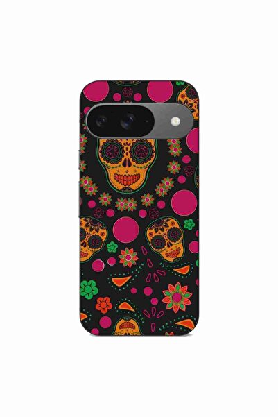OEM Husa compatibila cu Google Pixel 9 Pro Silicon Gel Tpu Model Halloween Fl...