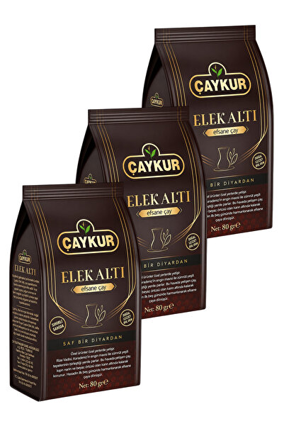 Çaykur شاي إلكالي 80 جرام. العبوة الثلاثية
