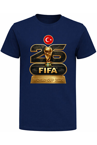 Efendioğlu Design 2026 Svetsko prvenstvo štampana pamučna majica kratkih ruka...