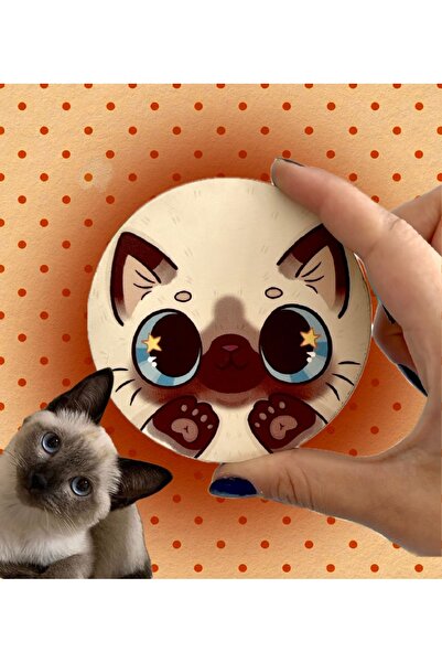 westartic westcat Tonkinese Siyam Thai Tayland Kedisi Tasarım Bardak Altlığı