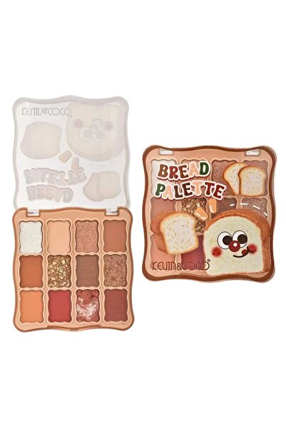 Crocodileskids Kevin&Coco Eyeshadow Palette, 12 Shades, Matte and Shimmer Fin...