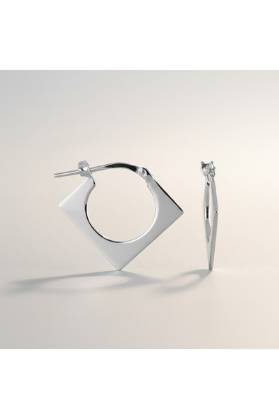 Oria Jewelry Minimalist hoop earrings made of 925 silver