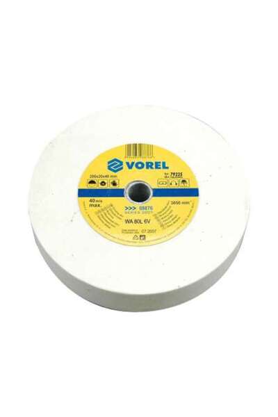Vorel Disc Abraziv Pentru Polizor De Banc 200X20X40Mm