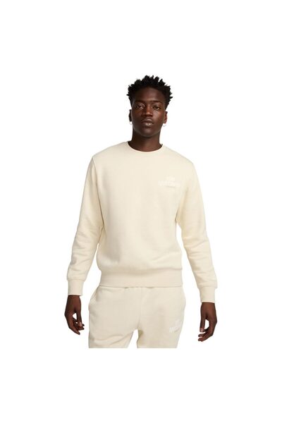 Nike Hanorac sportiv pentru bărbați, din fleece, cu imprimeu, M