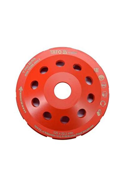 yato Cupă Diamantat Pentru Șlefuit, 125Mm