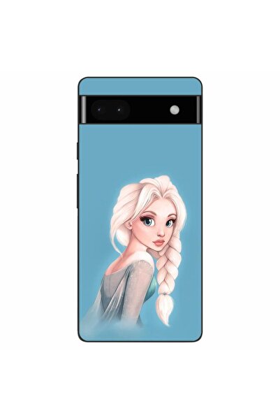 OEM Husa compatibila cu Google Pixel 6A Silicon Gel Tpu Model Printesa