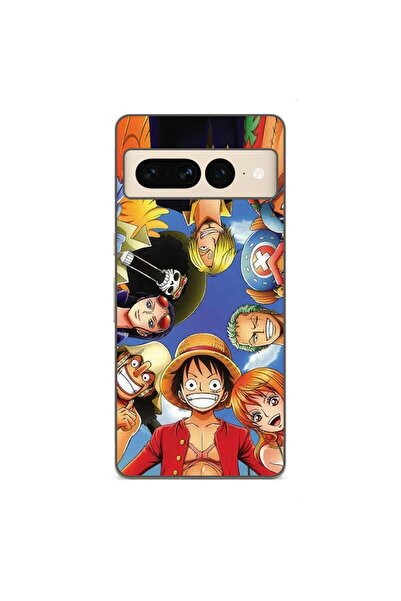 OEM Калъф, съвместим с Google Pixel 7 Pro, силиконов гел TPU модел One Piece ...