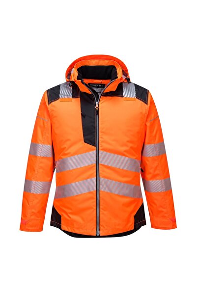 PORTWEST VISION HiVis Rain Jacket M Orange