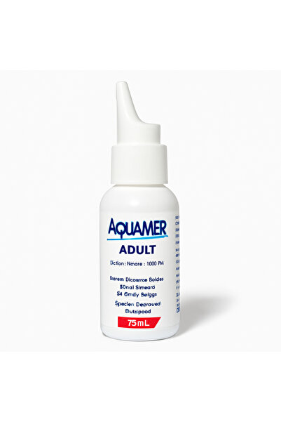 AQUAMER Aquamer Nasal Spray 30 ml |   Nasal Spray 30ml