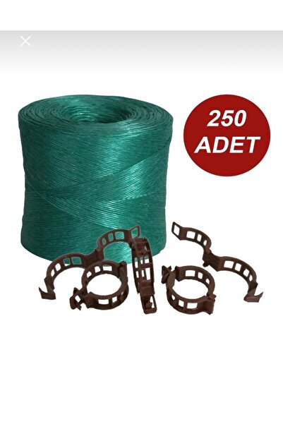 narım Sera ipi ve sebze bağlama klipsi 250 adet tüm sebzeler için uyumlu bitk...