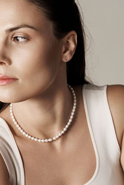 Lisa&Co. Cercei Argint Just Pearls XS / Argint placat cu aur galben / Perle d...