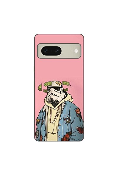 OEM Husa compatibila cu Google Pixel 7 Silicon Gel Tpu Model Trooper Money