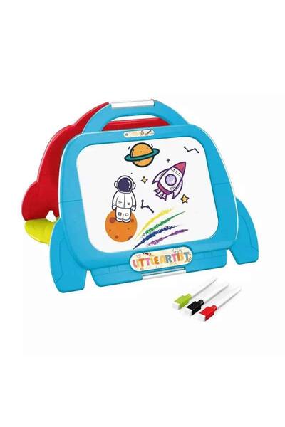 Feyza Oyuncak Educational Children's Writing and Drawing Board Set |   3-in-1...