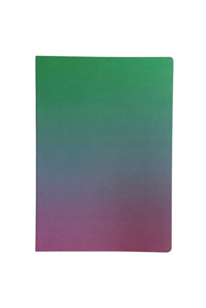 ACAR GRUP Acar Termo Husă flexibilă din piele Verde degrade violet 21*30 cm C...