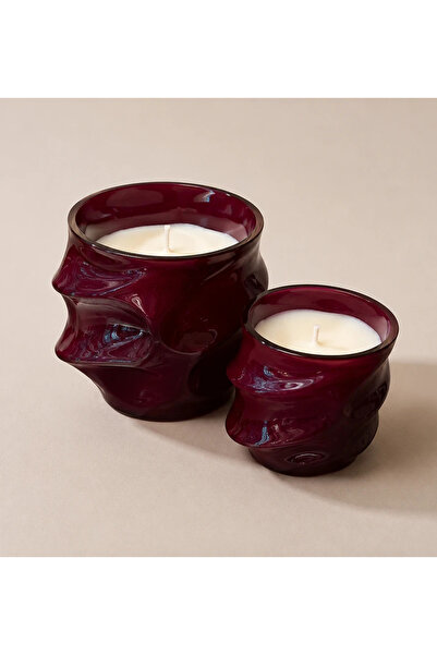 tuan design Bordo Cam Murano Zigzag Mum Set