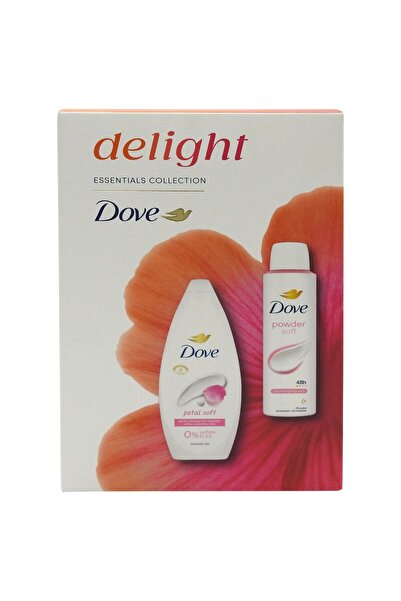 SOHO Caseta Cadou, Dove, Gel de Dus 250 ml, Deo150 ml Delight Petal Soft,