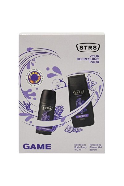 SOHO Caseta Cadou, Str8, Gel de Dus 250, Deo150 Game,