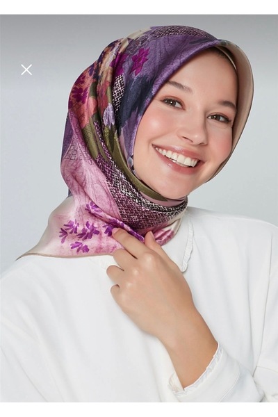 Armine Özel Nostalji Serisi Sura Ipek Eşarp Modelleri 7908d-34(S)