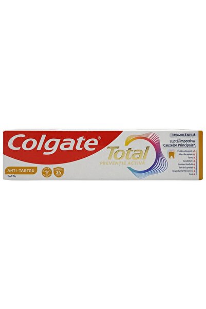 SOHO Pasta de Dinti, Colgate, 100 ml Total Anti Tartru,