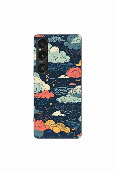 OEM Husa compatibila cu Sony Xperia 1 VI Silicon Gel Tpu Model Mystic Night Sky