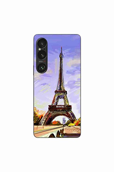 OEM Husa compatibila cu Sony Xperia 1 VI Silicon Gel Tpu Model Desen Turnul E...