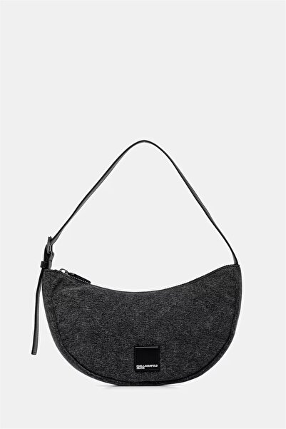 Karl Lagerfeld Box Logo Soft Halfmoon Dnm (A4W302371BS) Femei