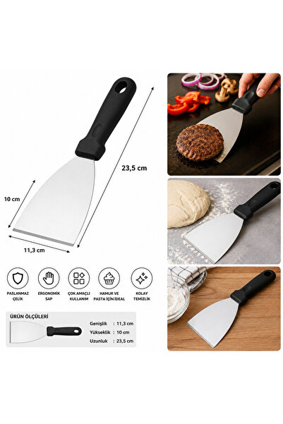 Biradlı Spatula 11.3X10X23.5 cm – Multi-Purpose Kitchen Spatula