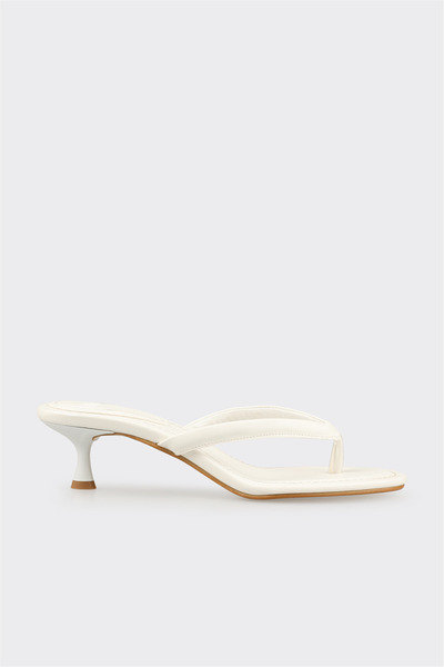 Elle Shoes Beyaz Kadın Günlük Terlik