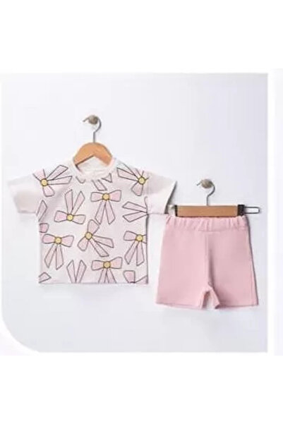 Veraura Lifestyle 6/18 Month Bow Printed Baby Set