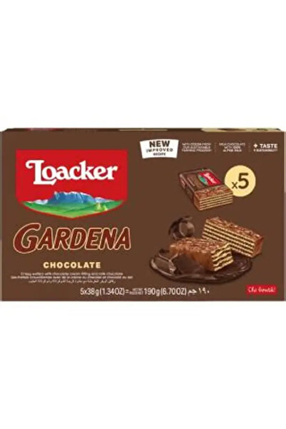 Loacker LOK GARDENA CHOCOLATE 18X5X38G