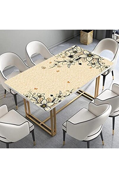 Yıldızan Tamgün Table Covering Foil Furniture Table Covering Foils Beige Flow...