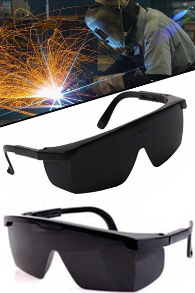 Yıldızan Tamgün Adjustable Protective Welding Glasses Black Infinite Protecti...