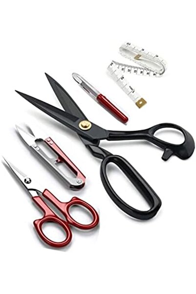Yıldızan Nzr Beautestore Professional Fabric Cutting Scissors Set with Black ...