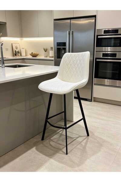 Generic Modern Elegant Design Kitchen Chair with Iron Legs