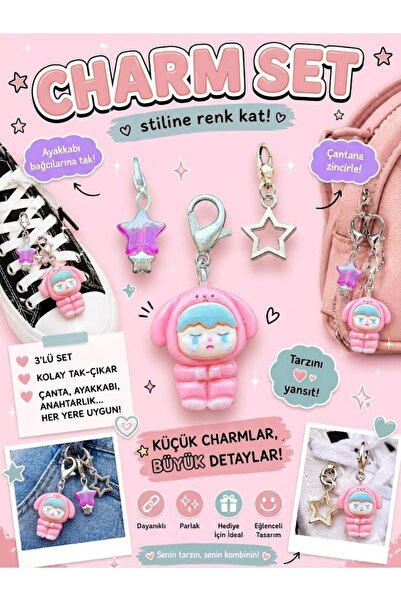KITT stores 3'lü set Şans Charm