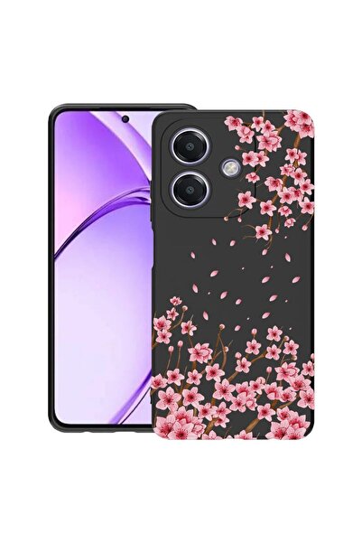 bestcase ¬Æ Husa TPU Ultra Slim Compatibila cu OPPO A40 / A40M / A60 5G, Flor...