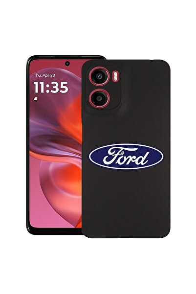 bestcase ¬Æ Husa pentru Motorola Moto G05, Ford, Slim Silicon 0.8MM, Antisoc,...